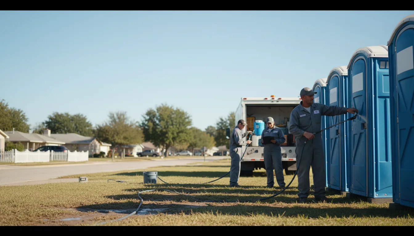 Long-Term Portable Toilet Rental in Schaumburg, IL near me